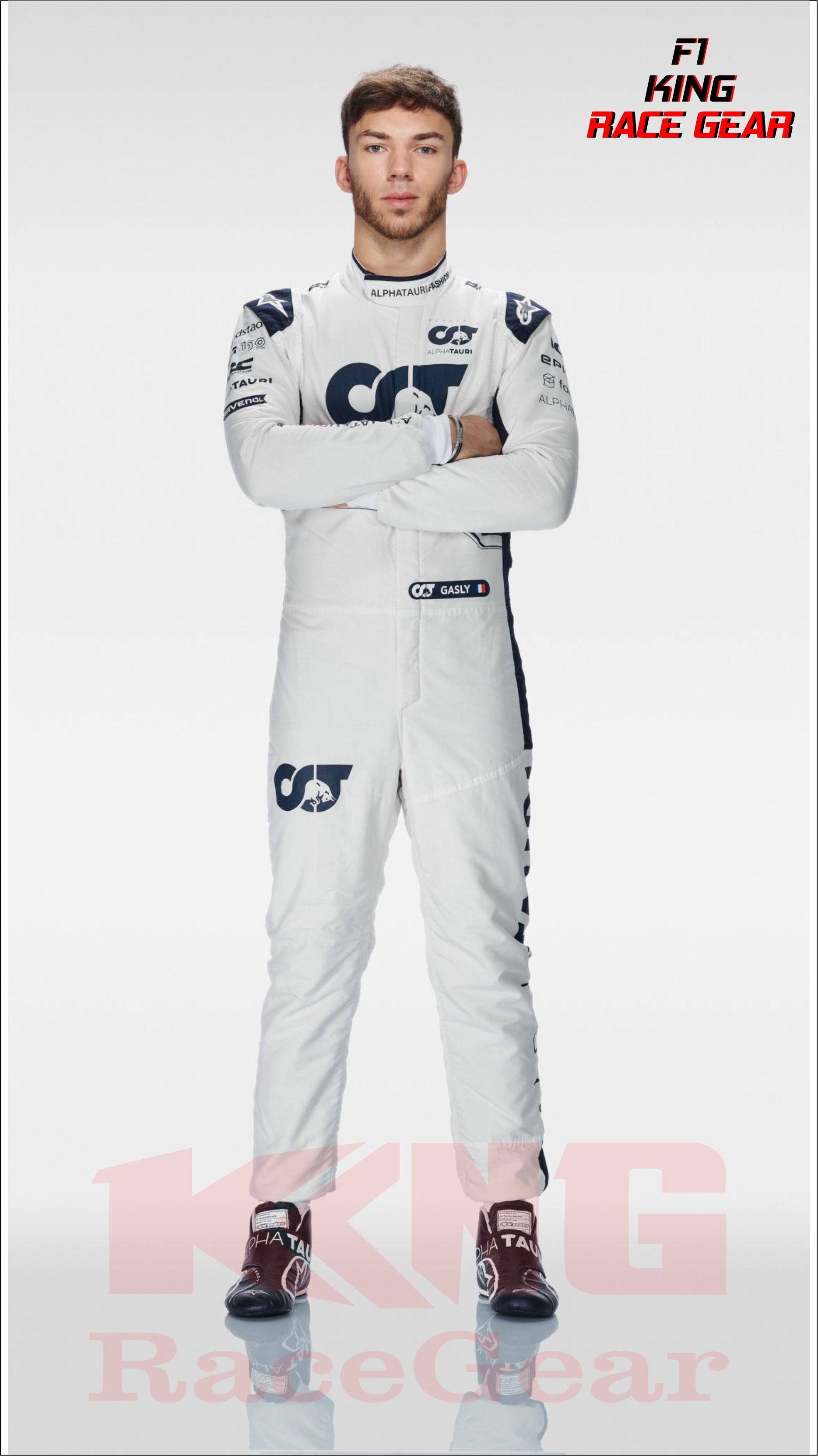 Pierre Gasly Team Alpine 2022 Suit Printed F1 Race Suit / KING