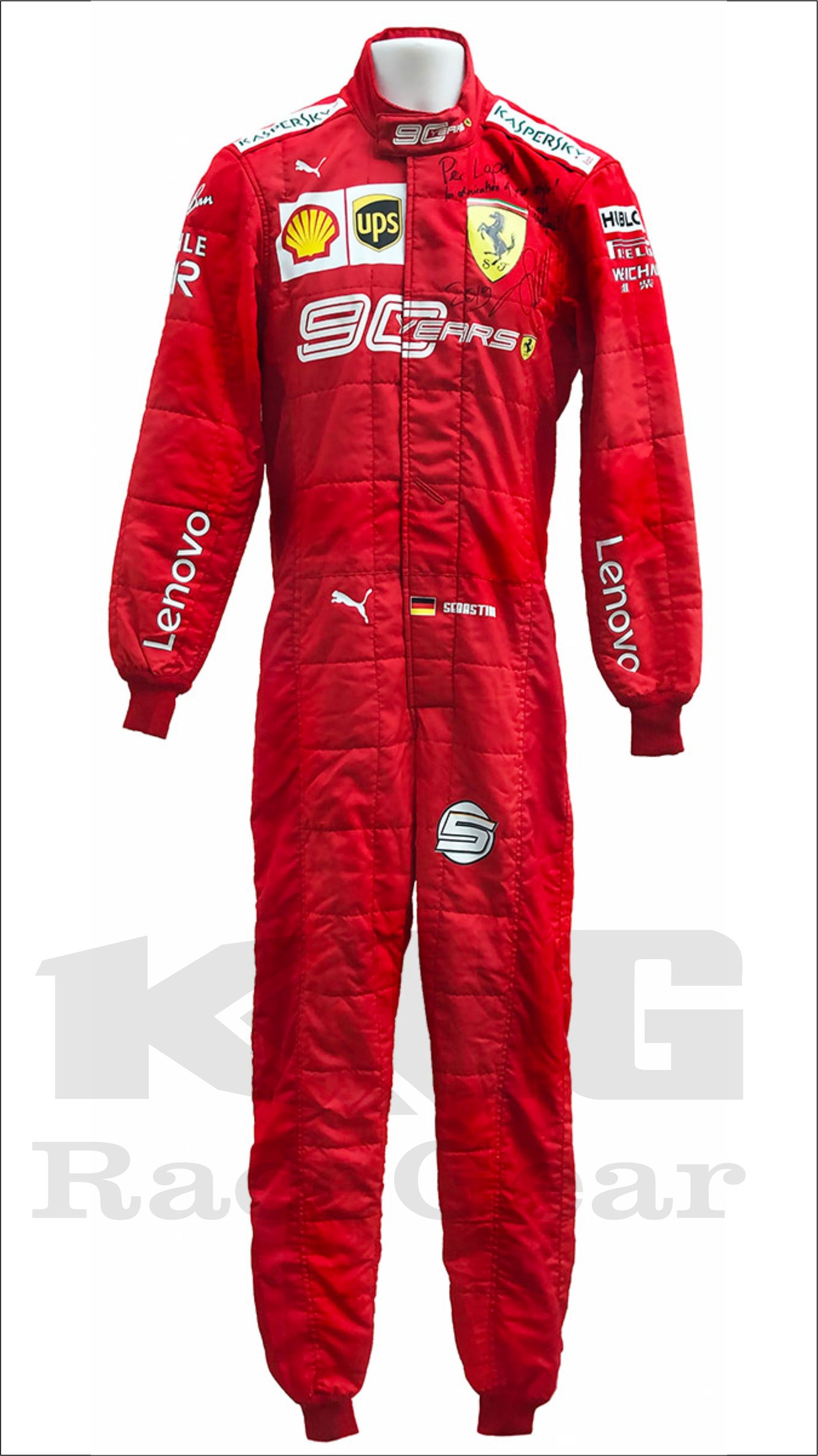 Charles Leclerc 90 Ferrari Suit 2019