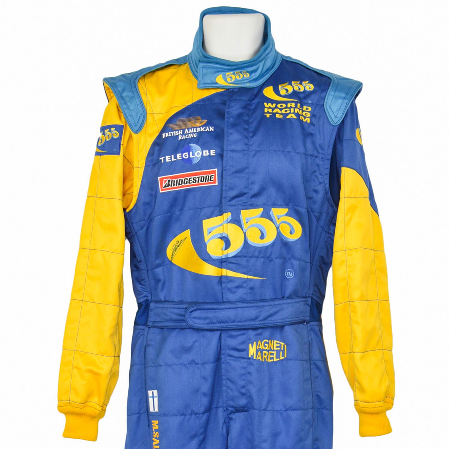 1999 Mika Salo Race BAR Formula 1 Suit