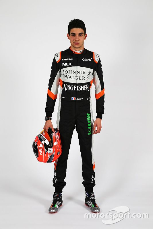 Esteban Ocon f1 Racing Suit 2016