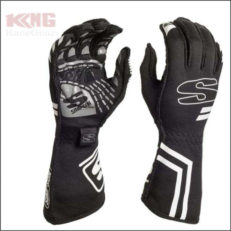 Simpson Racing MGMK Simpson Magnata Racing Gloves Black