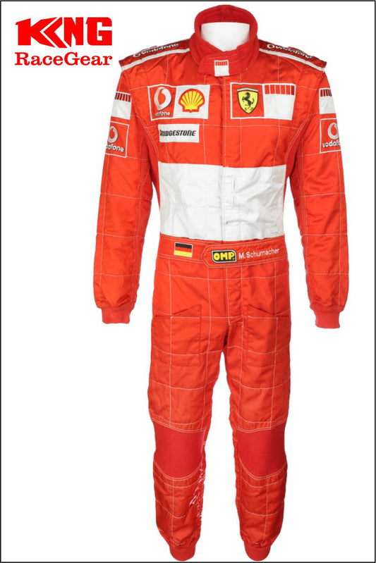 2006 Michael Schumacher Hungarian GP Scuderia Ferrari F1 Race Suit