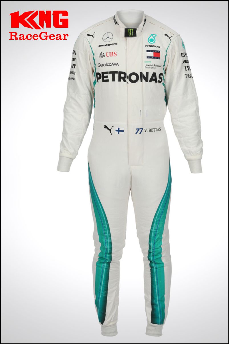 VALTTERI BOTTAS 2018 RACE AMG PETRONAS F1 RACE SUIT