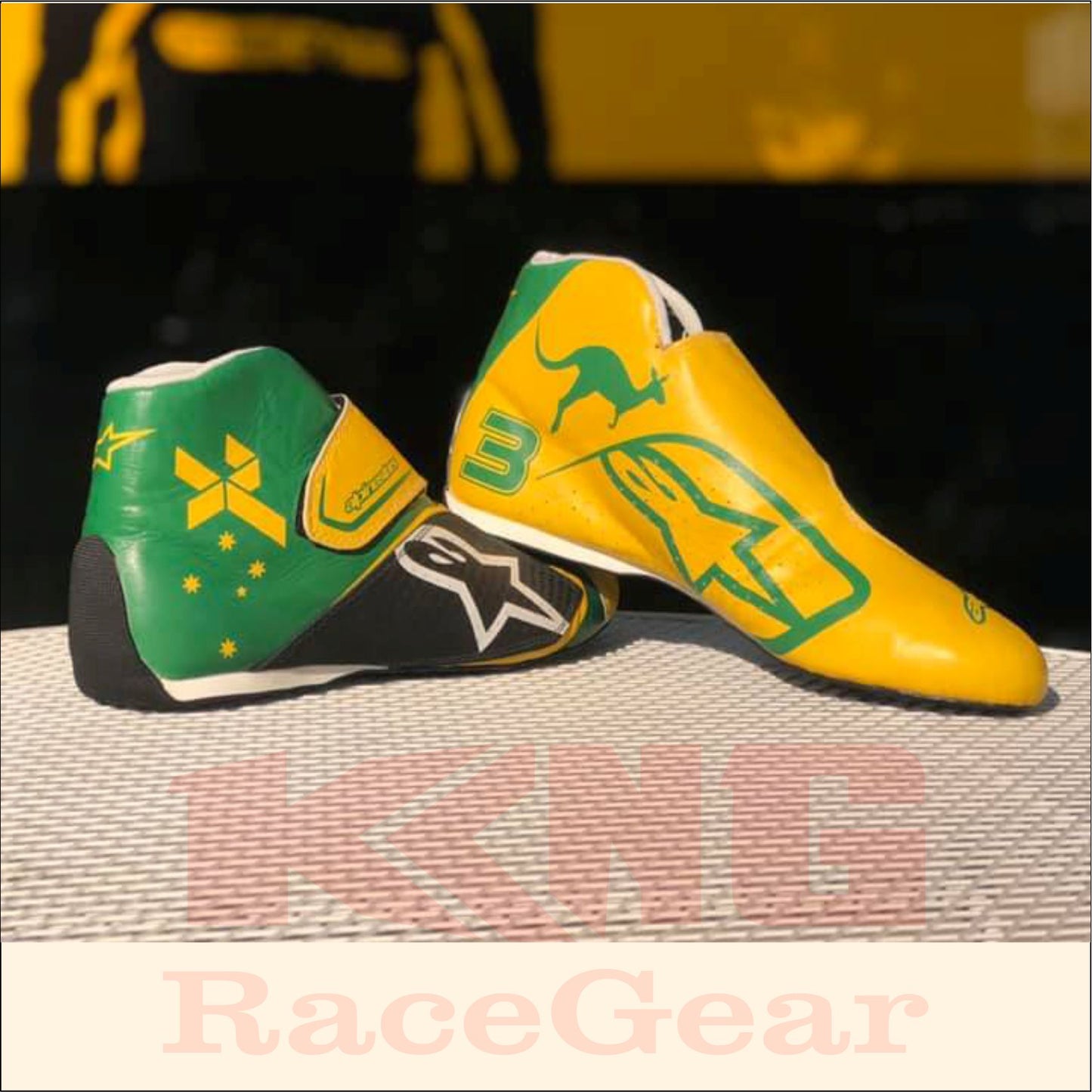 Daniel Ricciardo shoes 2023 / KING RACEGEAR – King Racegear