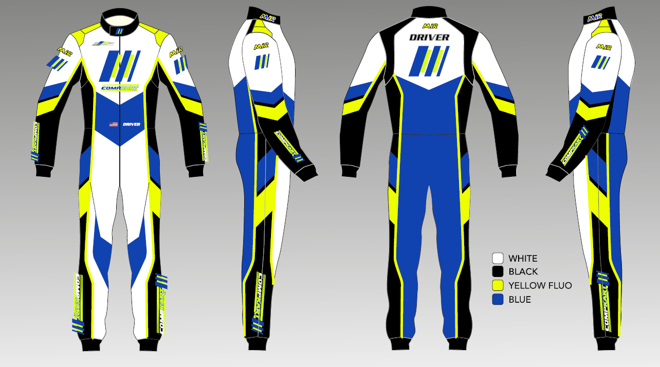 2022 COMPKART MIR Kart Suit