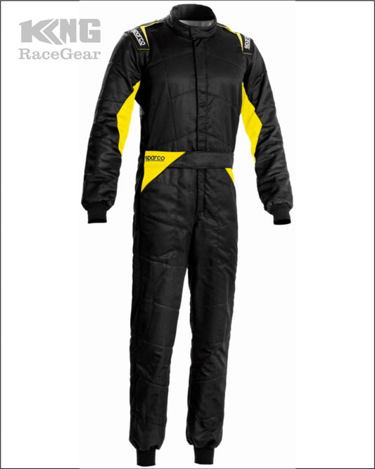 New Sparco Sprint (R566)Race Suit Black/Yellow