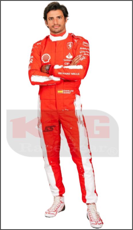 Las Vegas Carlos Sainz F1 Race Suit 2023