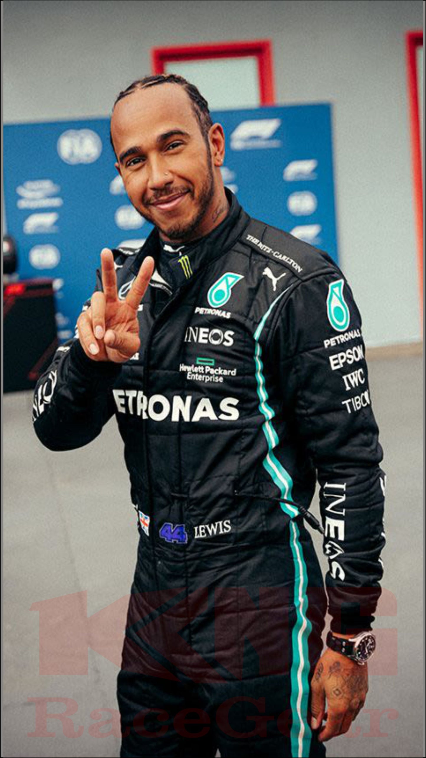 Lewis Hamilton Mercedes F1 Race Suit 2023