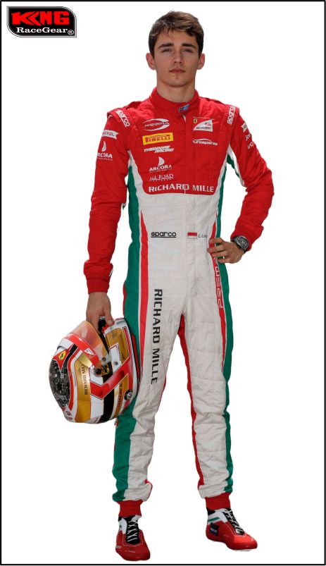 Charles Leclerc F1 Race suit 2017