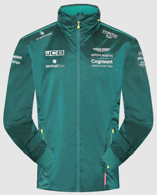 Aston Martin Aramco Cognizant F1 2023 Official Team Rain Jacket