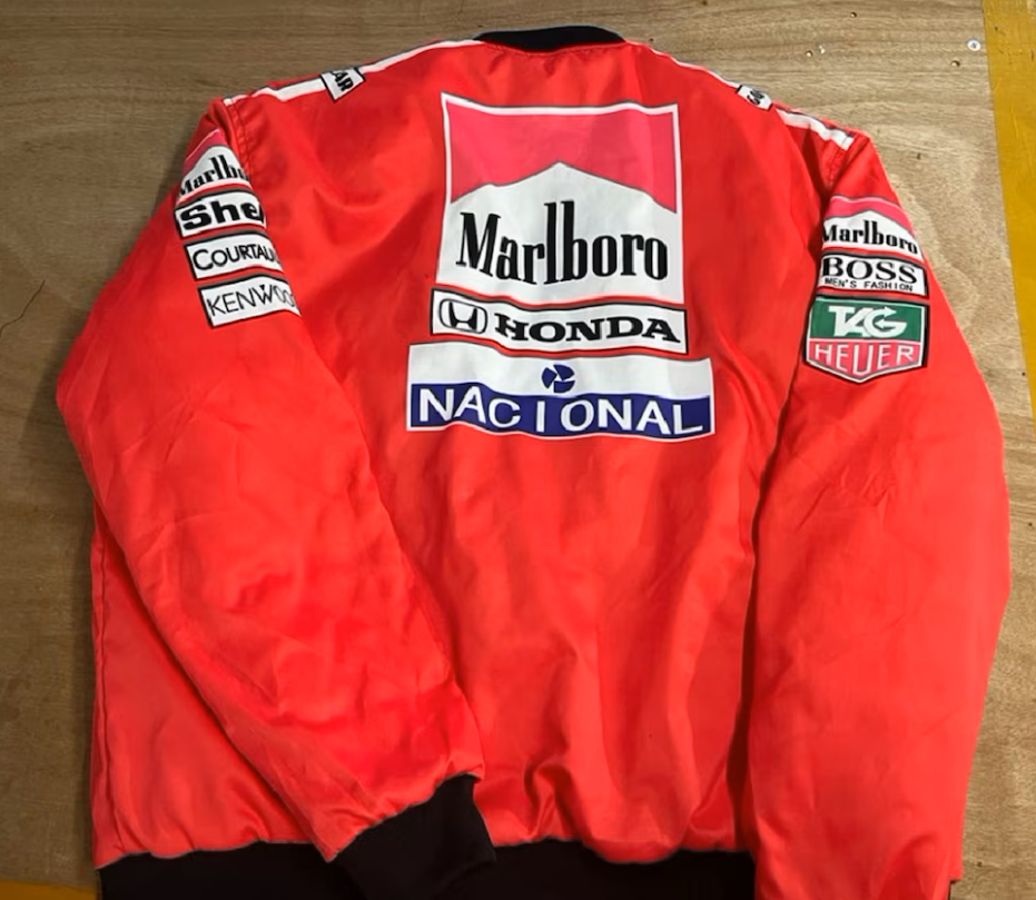 F1 Vintage Ayrton Senna Racing Jacket / KING RACEGEAR – King Racegear