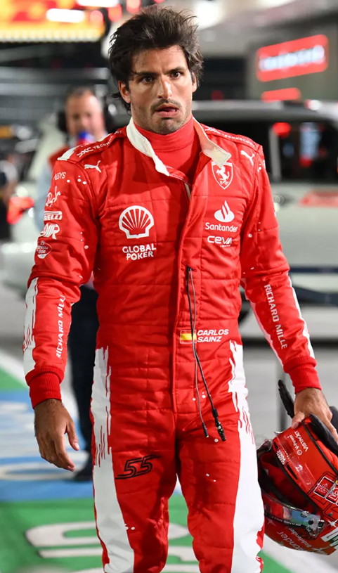 Las Vegas Carlos Sainz F1 Race Suit 2023