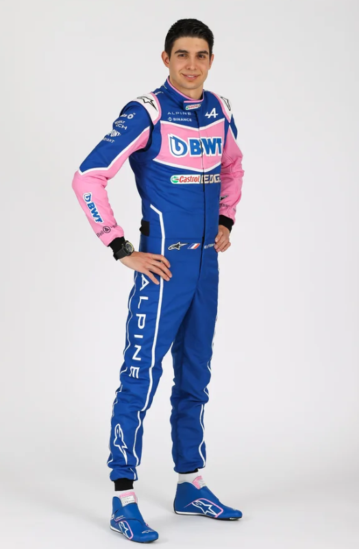 Esteban Ocon f1 Racing Suit 2022
