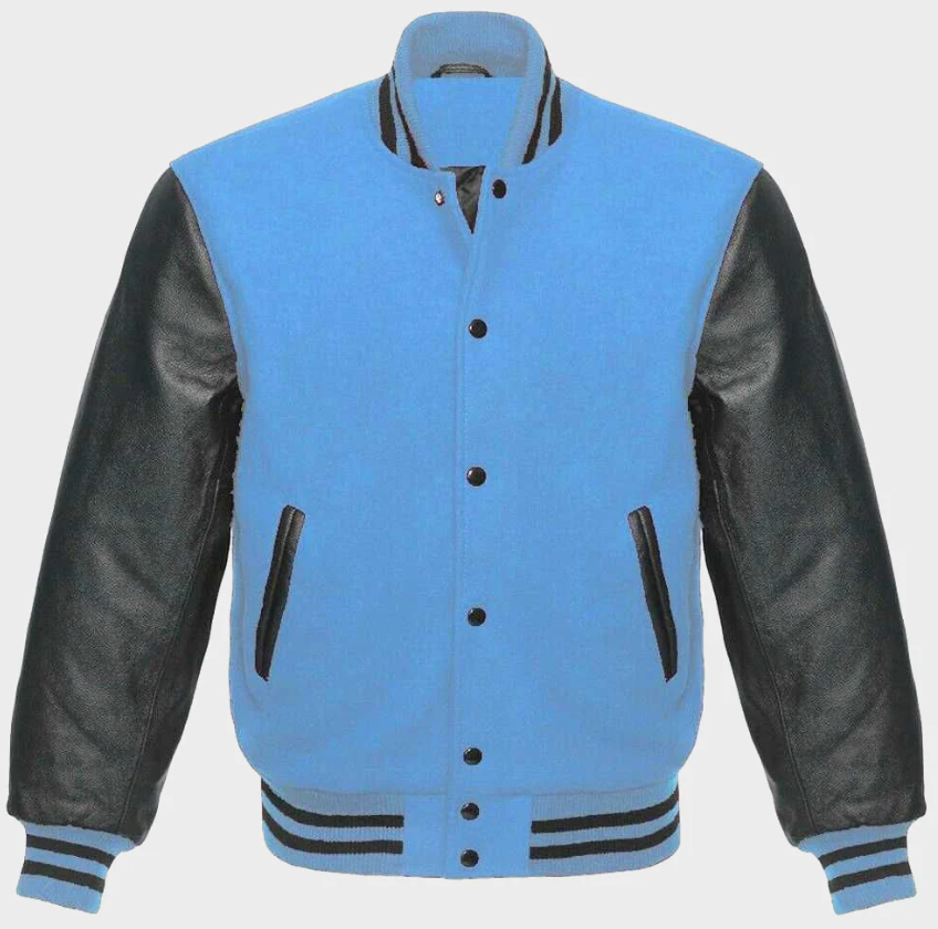 Columbia Blue Varsity Jacket Womens