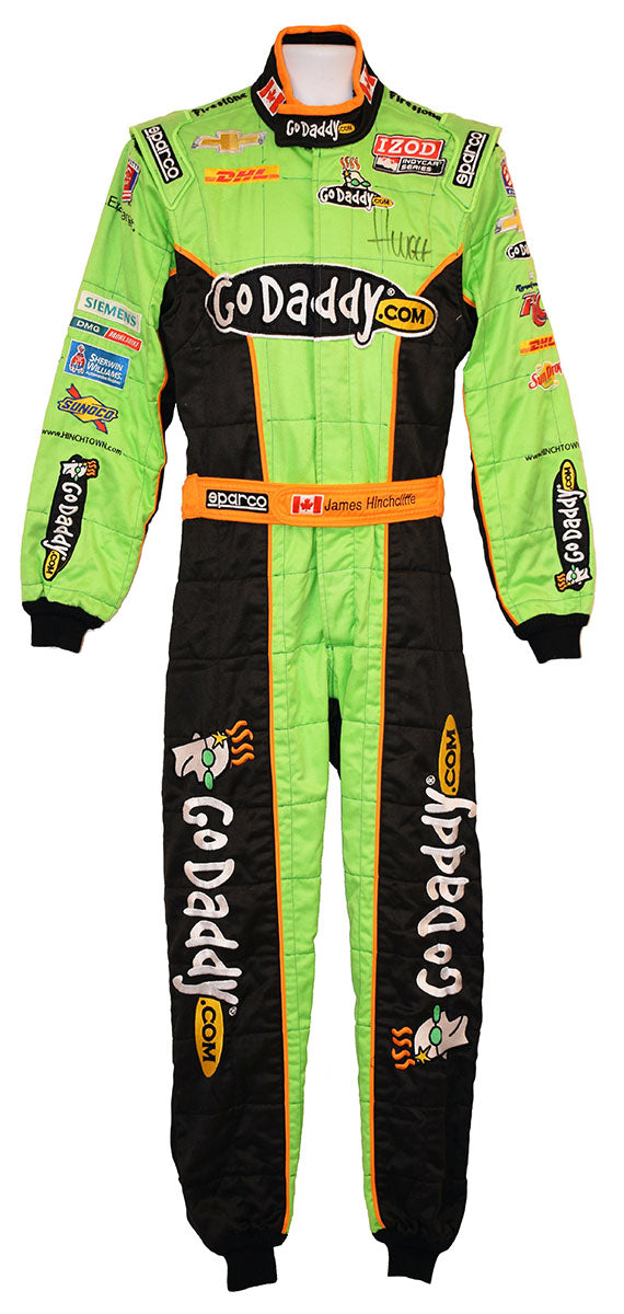 2012 James Hinchcliffe Autosport IndyCar Race Worn Suit