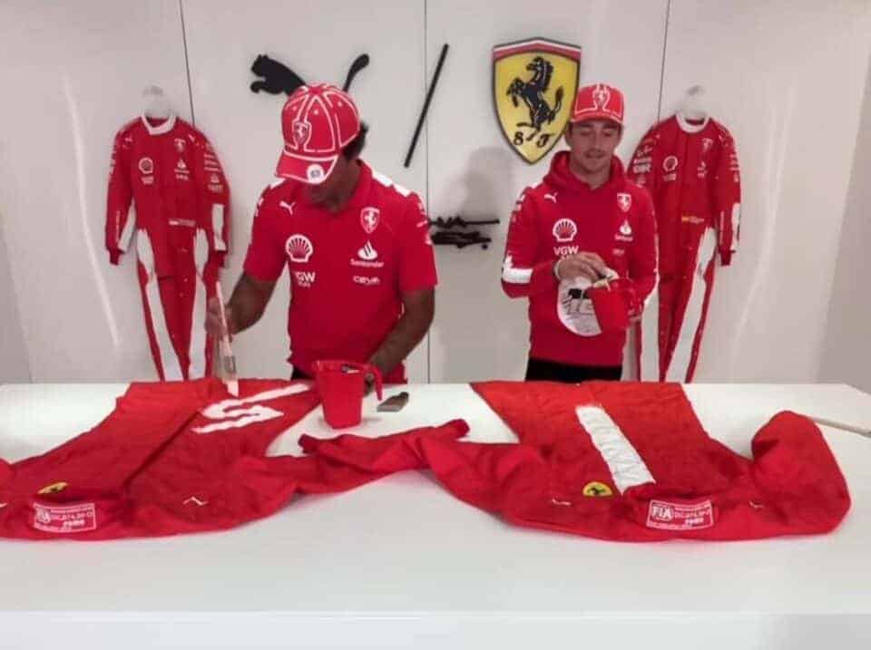Las Vegas Carlos Sainz F1 Race Suit 2023