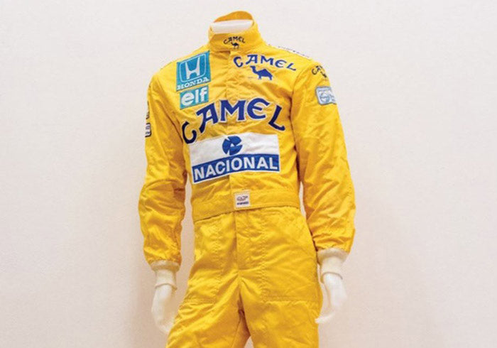 Ayrton Senna Camel 1987 F1 Racing Suit