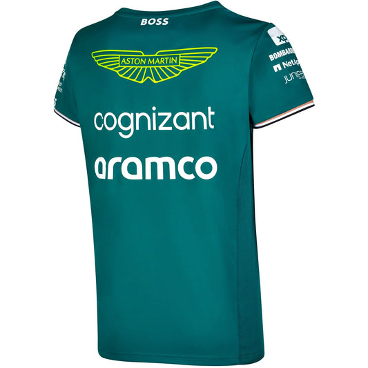 Aston Martin Cognizant F1 2023 Women's Team T-Shirt- Green