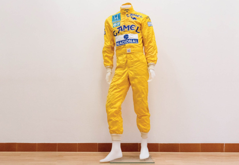 Ayrton Senna Camel 1987 F1 Racing Suit