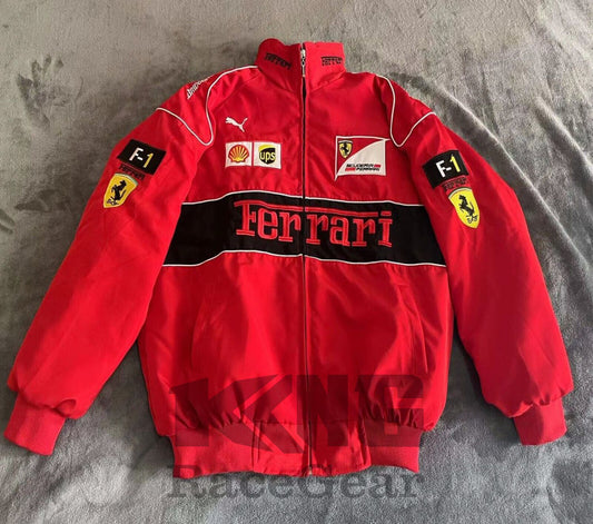 Vintage Ferrari F1 Jacket Red