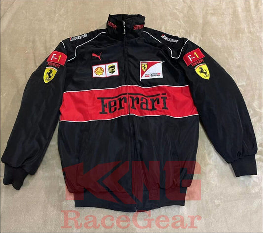 Vintage F1 Ferrari Jacket Black