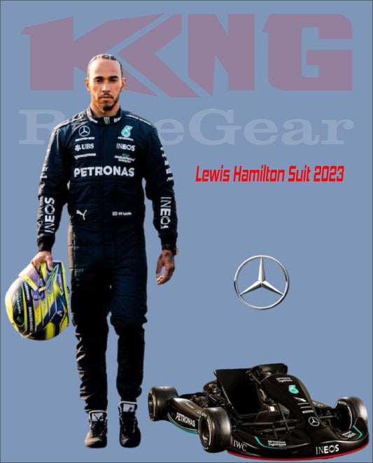 Lewis Hamilton F1 Race  Suit 2023