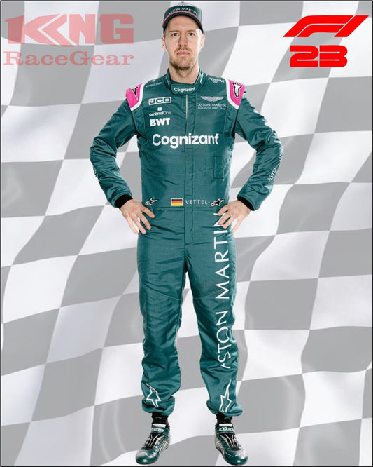 Sebastian Vettel, Aston Martin 2021 racing suit