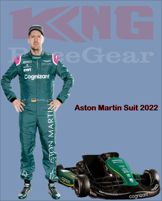 Sebastian Vettel, Aston Martin 2021 racing suit