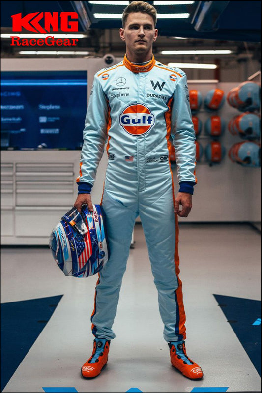Logan Sargeant f1 Race suit 2022