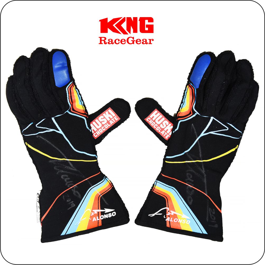 2019 Alonso McLaren Indy 500 Qualifying Glove