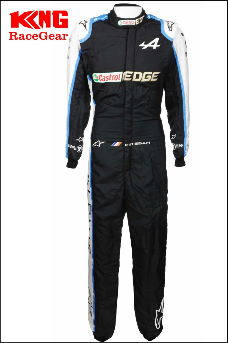 Esteban Ocon Race Alpine F1 Suit 2021