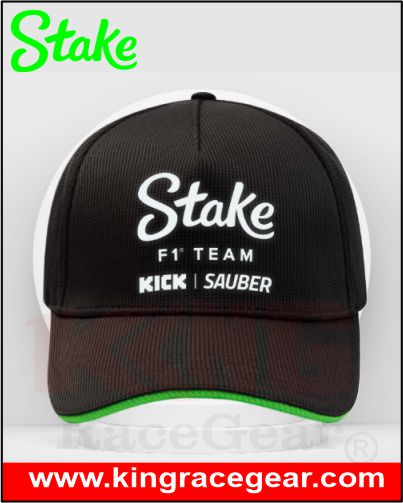 Stake F1 Kick Sauber 2024 Team Baseball Black Hat