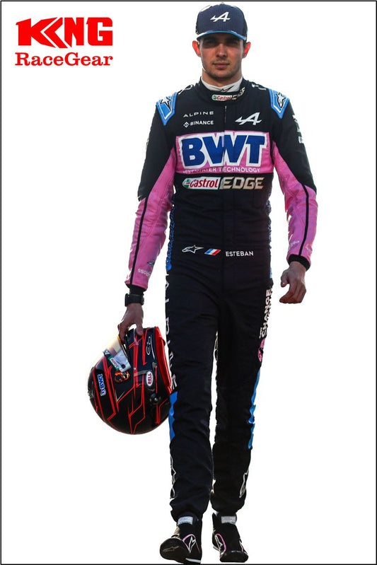 Esteban Ocon Team Alpine F1 Suit 2023