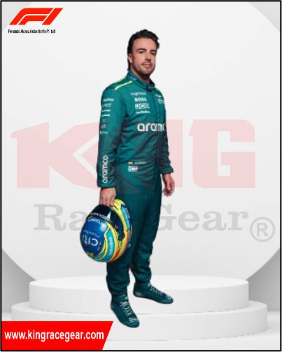 2024 Fernando Alonso Aston Martin F1 Team Race Suit