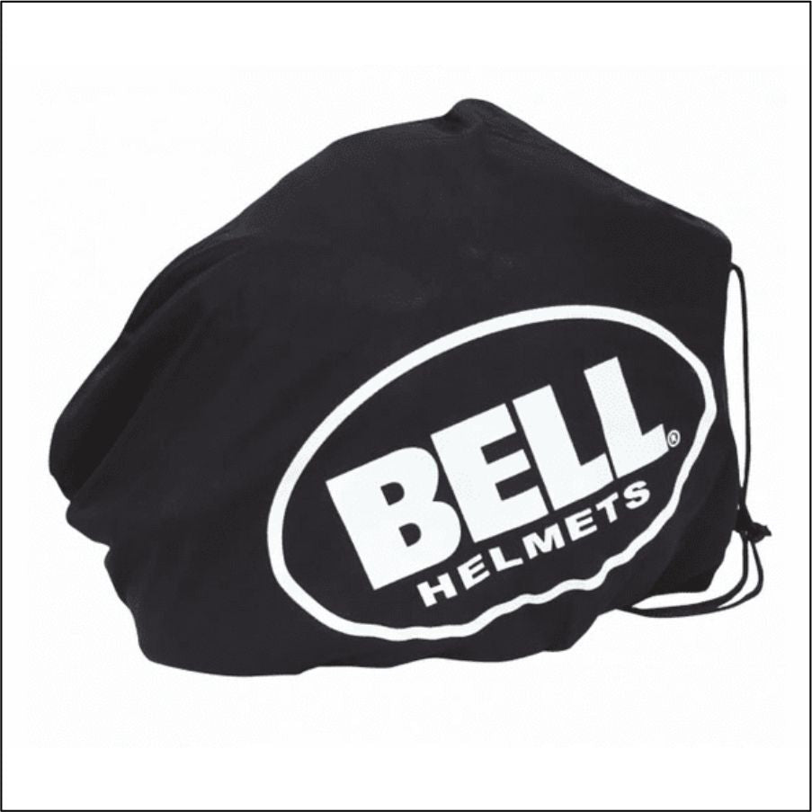 Helmet Bag Drawstring Bell Bag Black