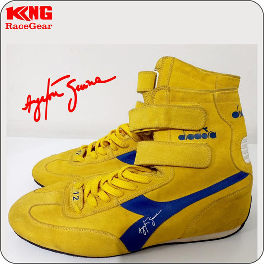 Ayrton Senna Racing Shoes 1985