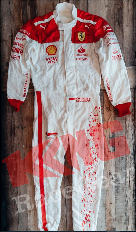 Charles Leclerc Suit 2023