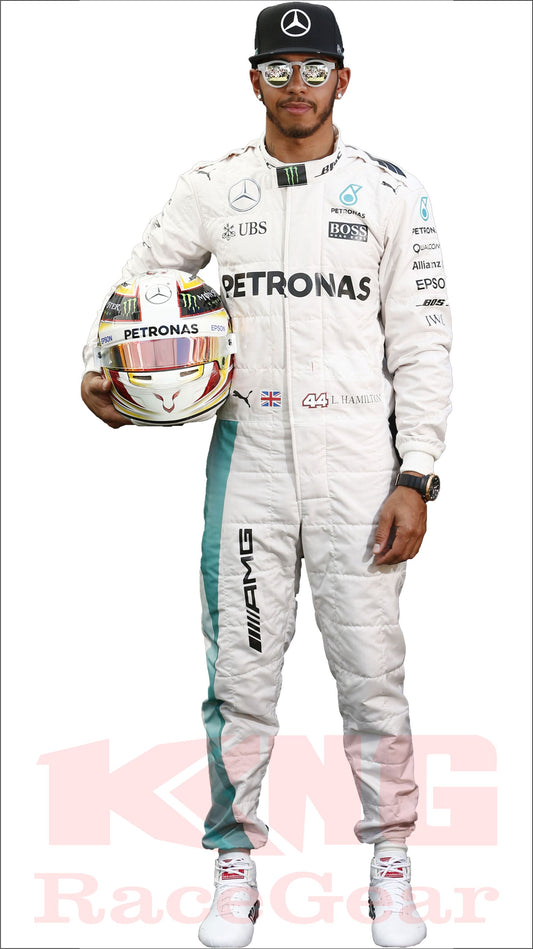 Lewis Hamilton Mercedes-Benz F1 Suit 2016