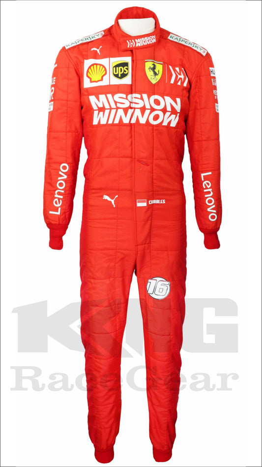 Charles Leclerc F1 Racing Suit 2019