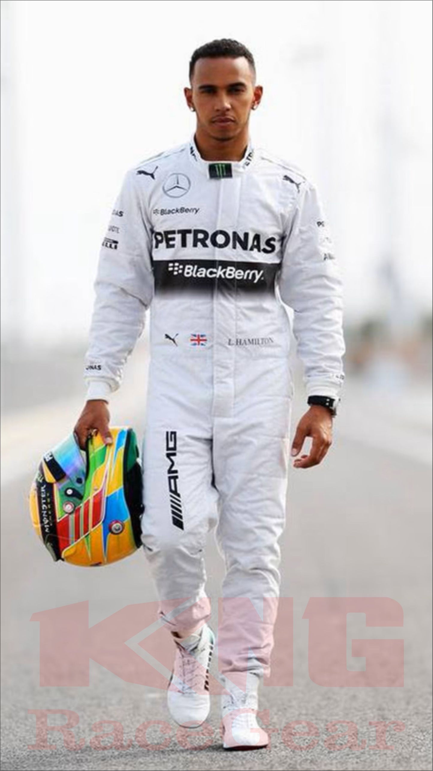 2015 Lewis Hamilton  Mercedes Petronas F1 Race Suit
