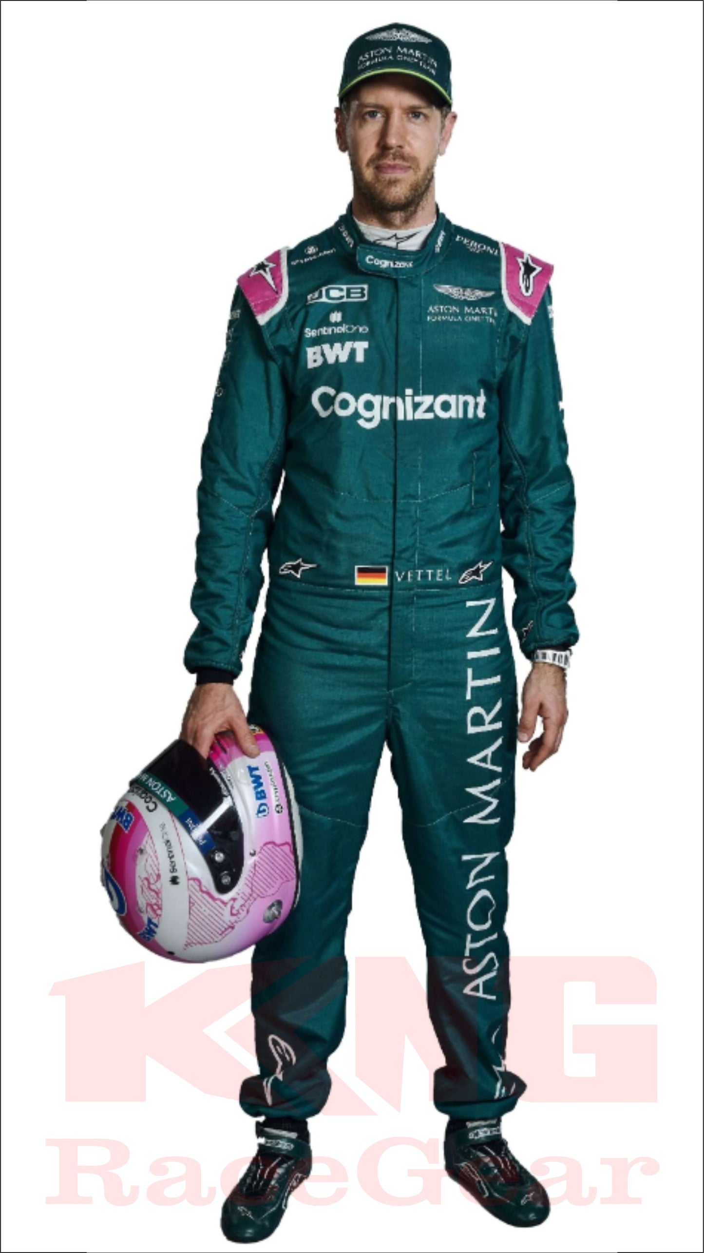 Sebastian Vettel Aston Martin F1 drivers 2021 Race Suit
