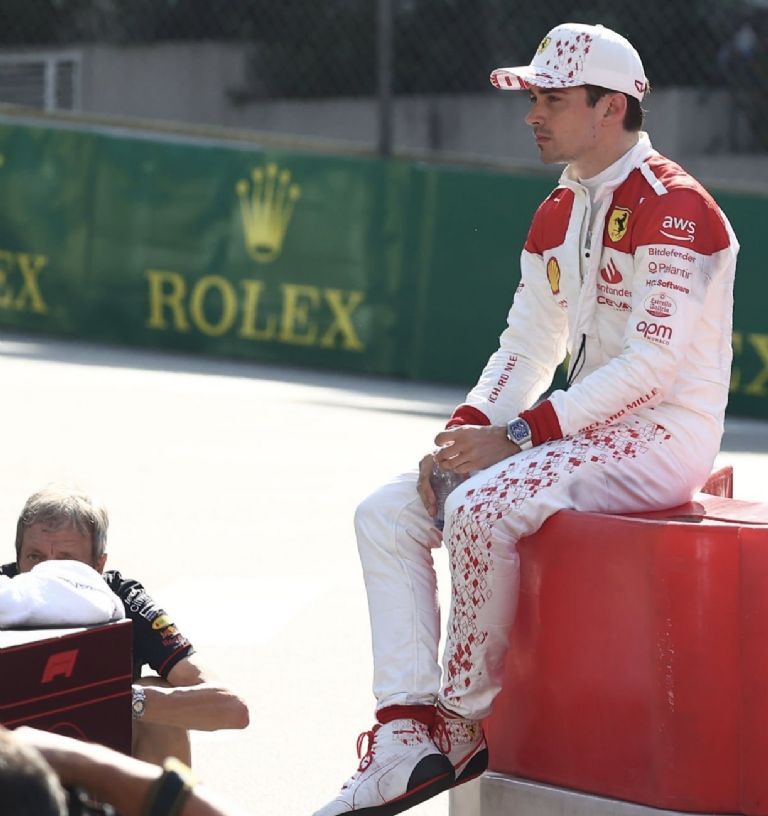Charles Leclerc Monaco Race Suit 2023