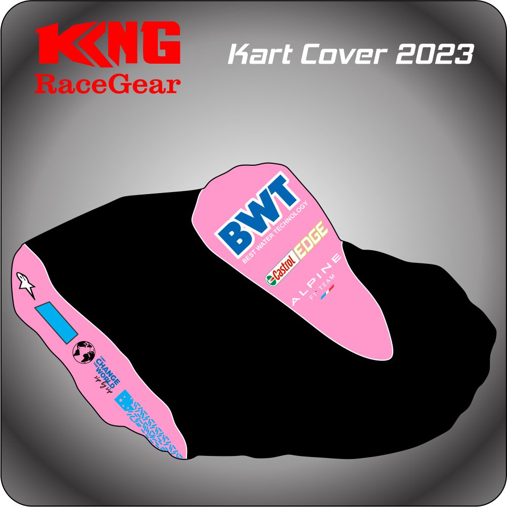 F1 BWT Alpine Kart Cover 2023