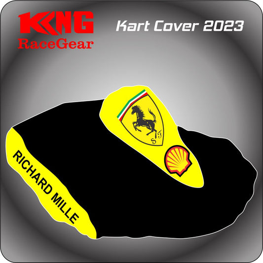 F1 Charles Leclerc Kart Cover 2023