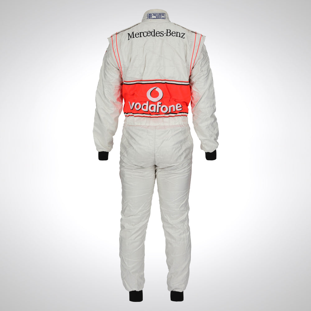 FERNANDO ALONSO RACE WORN 2007 MCLAREN RACE SUIT