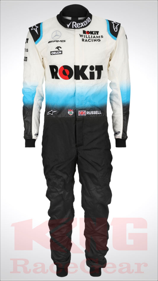 GEORGE RUSSELL 2019 PROMO SHOOT RACE SUIT