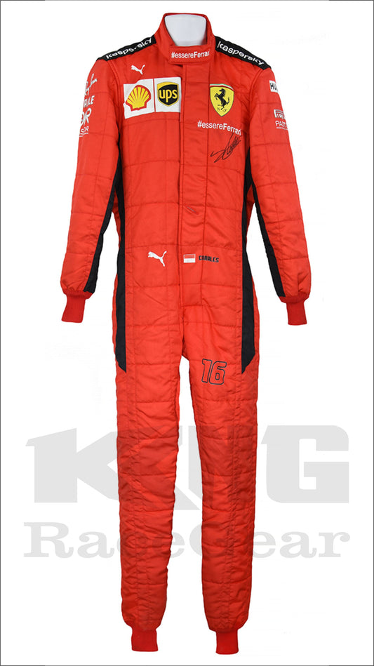 Charles Leclerc Ferrari F1 Race Suit 2020