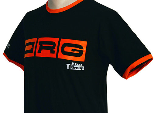 CRG T-Shirt  Black & Orange
