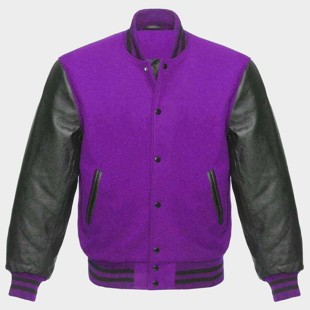 Purple Women's Varsity Jacket
