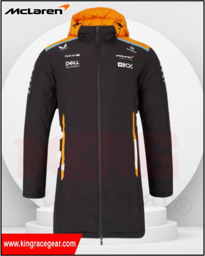 McLaren F1 2024 Team Longline Padded Jacket